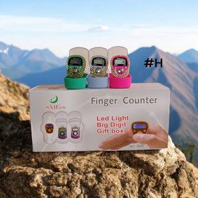 Finger counter digital tasbeeh with LED light / inmall #h