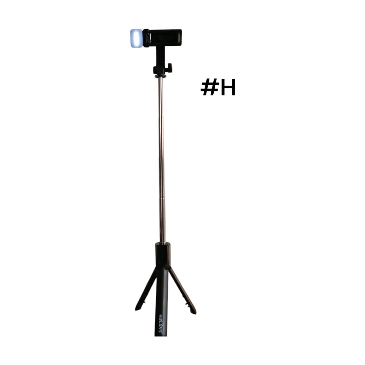 4 in 1 Wireless Selfie Stick & Tripod With Light -Bluks  Tripod/ inmall #h